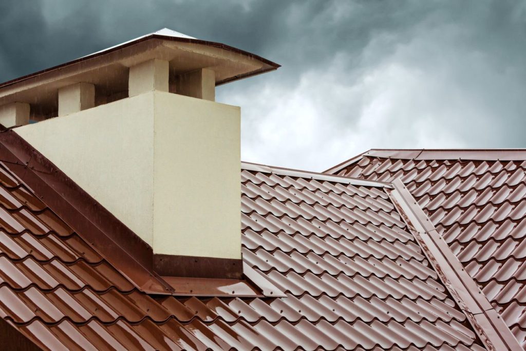 an image of a home’s roofing
